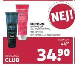 Rossmann Dermacol sprchový gel nabídka
