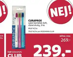 Rossmann Curaprox zubní kartáček soft nabídka