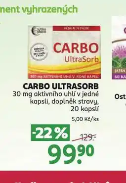 Rossmann Carbo ultrasorb nabídka