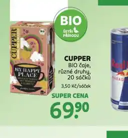 Rossmann Cupper bio čaje nabídka