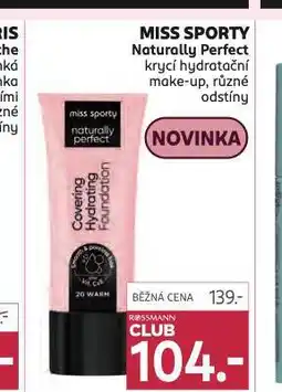 Rossmann Miss sporty make-up nabídka
