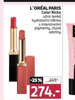 Rossmann Loreal parsi rtěnka nabídka
