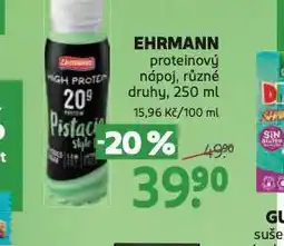 Rossmann Ehrmann proteinový nápoj nabídka