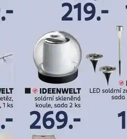 Rossmann Solární skleněná koule nabídka