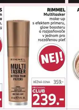 Rossmann Rimmel make-up nabídka
