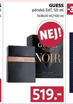Rossmann Guess pánská edt nabídka