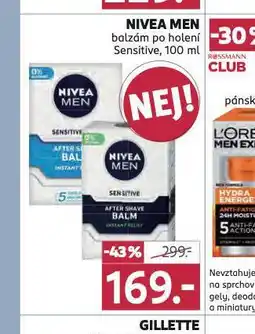 Rossmann Nivea men balzám po holení nabídka