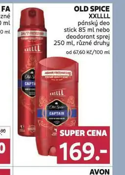 Rossmann Old spice stick nabídka