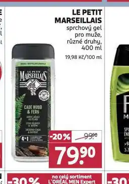 Rossmann Le petit marseillais sprchový gel nabídka