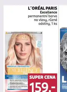 Rossmann Loreal paris excellence barva na vlasy nabídka