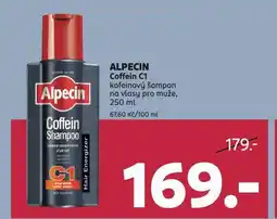 Rossmann Alpecin coffein c1 kofeinový šampon nabídka