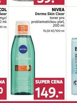 Rossmann Nivea derma skin clear toner nabídka