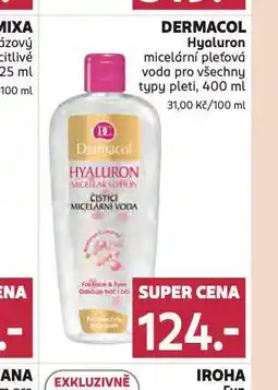 Rossmann Dermacol hyaluron micelární pleťová voda nabídka