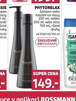 Rossmann Phytorelax šampon, balzám, mléko nabídka