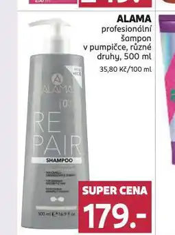 Rossmann Alama profesionální šampon nabídka