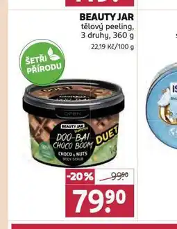 Rossmann Beauty jar tělový peeling nabídka