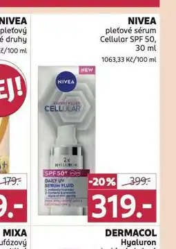 Rossmann Nivea pleťové sérum nabídka