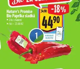 Albert Bio paprika sladká nabídka