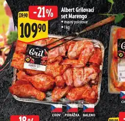 Albert Grilovací set marengo nabídka