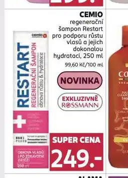 Rossmann Cemio regenerační šampon nabídka