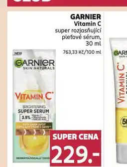 Rossmann Garnier vitamin c super rozjasňující pleťové sérum nabídka