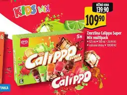 Albert Zmrzlina calippo super mix multpack nabídka