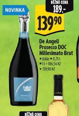Albert De angeli prosecco doc milesimato brut nabídka