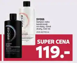 Rossmann Syoss šampon, kondicioner nabídka