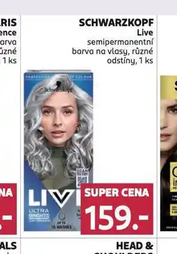 Rossmann Schwarkopf live barva na vlasy nabídka