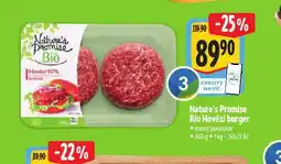 Albert Bio hovězí burger nabídka