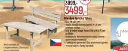 Globus Dřevěná lavička tohos nabídka