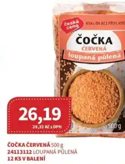 Kubík potraviny Čočka červená nabídka