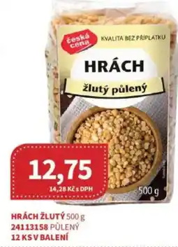 Kubík potraviny Hrách žlutý nabídka