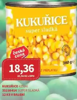 Kubík potraviny Kukuřice nabídka