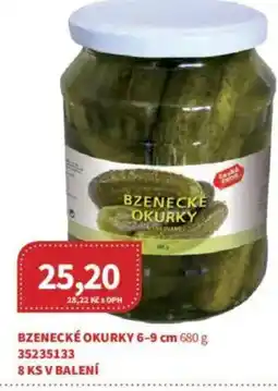Kubík potraviny Bzenecké okurky nabídka