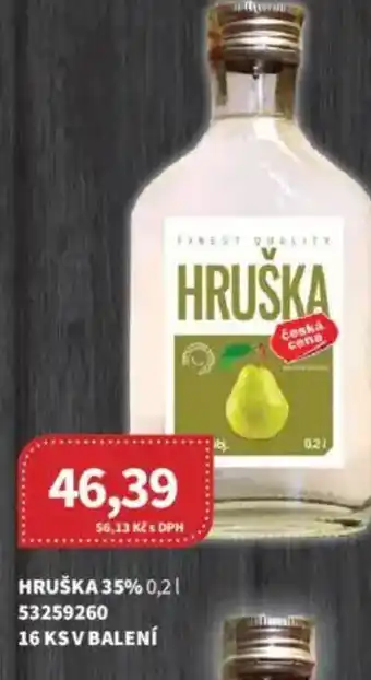 Kubík potraviny Hruska 35% nabídka