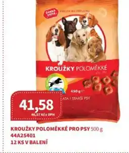 Kubík potraviny Kroužky poloměkké pro psy nabídka