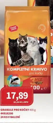 Kubík potraviny Granule pro kočky nabídka