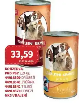 Kubík potraviny Konzerva pro psy nabídka