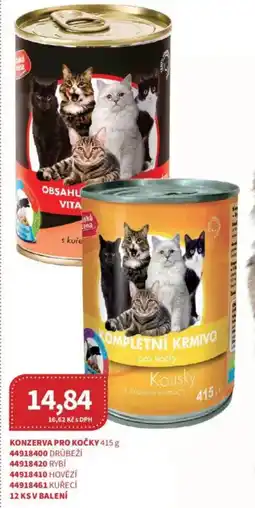 Kubík potraviny Konzerva pro kočky nabídka