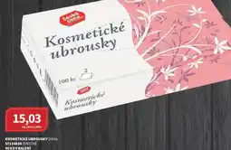 Kubík potraviny Kosmetické ubrousky nabídka