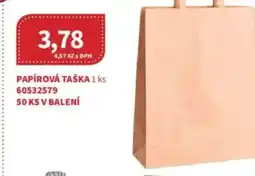 Kubík potraviny Papírová taška nabídka