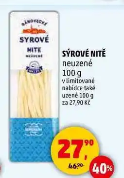 Penny Market SÝROVÉ NITĚ neuzené, 100 g nabídka