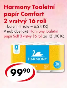 CBA HARMONY Toaletní papír Comfort nabídka