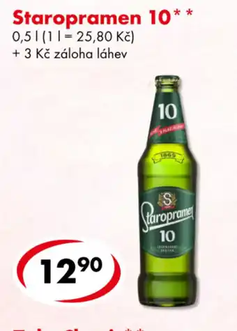CBA Staropramen 10 nabídka