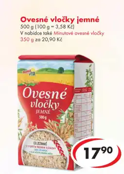 CBA Ovesné vločky jemné nabídka