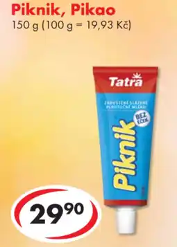 CBA TATRA Piknik, Pikao nabídka