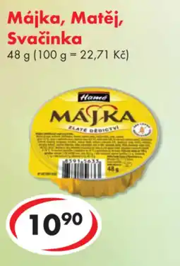 CBA HAME Májka, Matěj, Svačinka nabídka