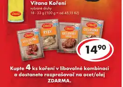 CBA Vitana Koření nabídka