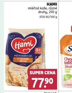Rossmann Hami mléčná kaše nabídka